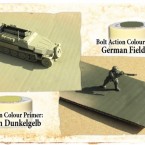 Painting a plastic Hanomag – part 2: Spraying and Painting