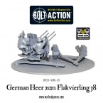 New: Bolt Action German Heer 2cm Flakvierling 38!