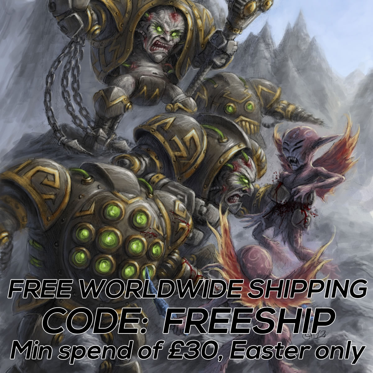 Free Easter Worldwide Shipping