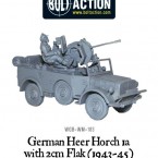 New: Bolt Action Horch 1a with 2cm Flak 