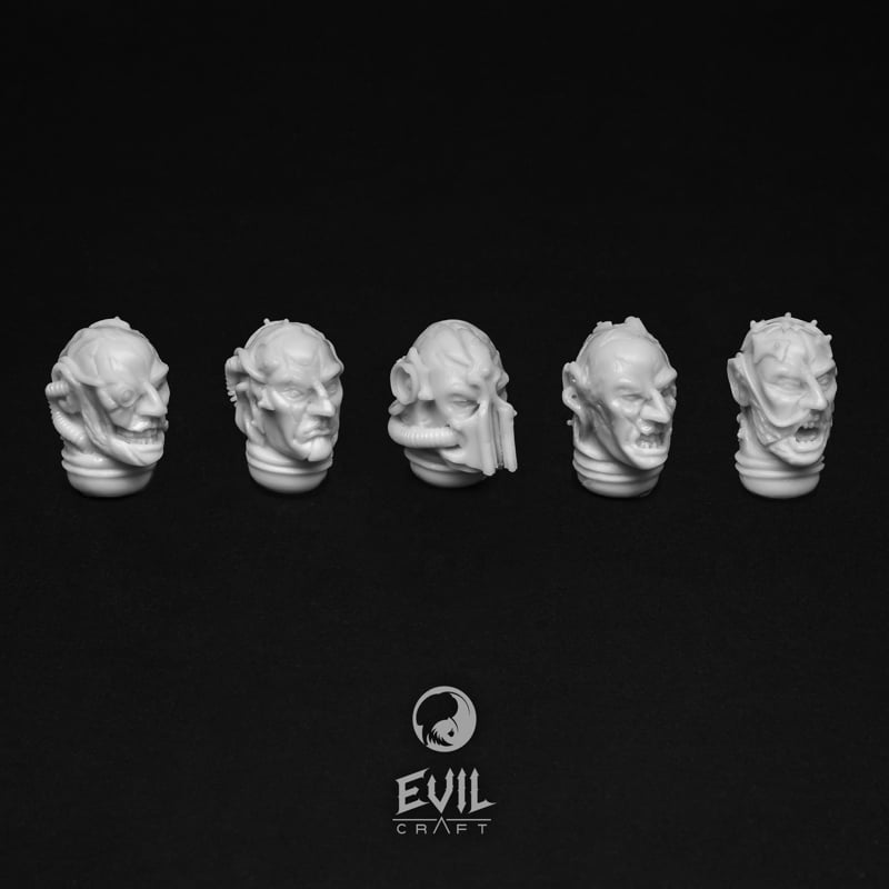 Evil Craft products-bare heads