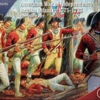 New: Plastic American War of Independence British Infantry 1775-1783