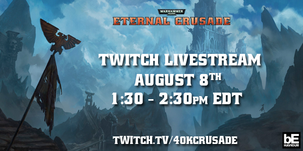 Twitch Live Stream August 8th
