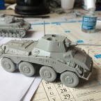 Preview: Plastic Puma armoured car and Tiger I tank