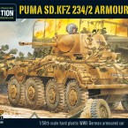 New: Puma Sd.Kfz 234/2 Armoured Car plastic box set