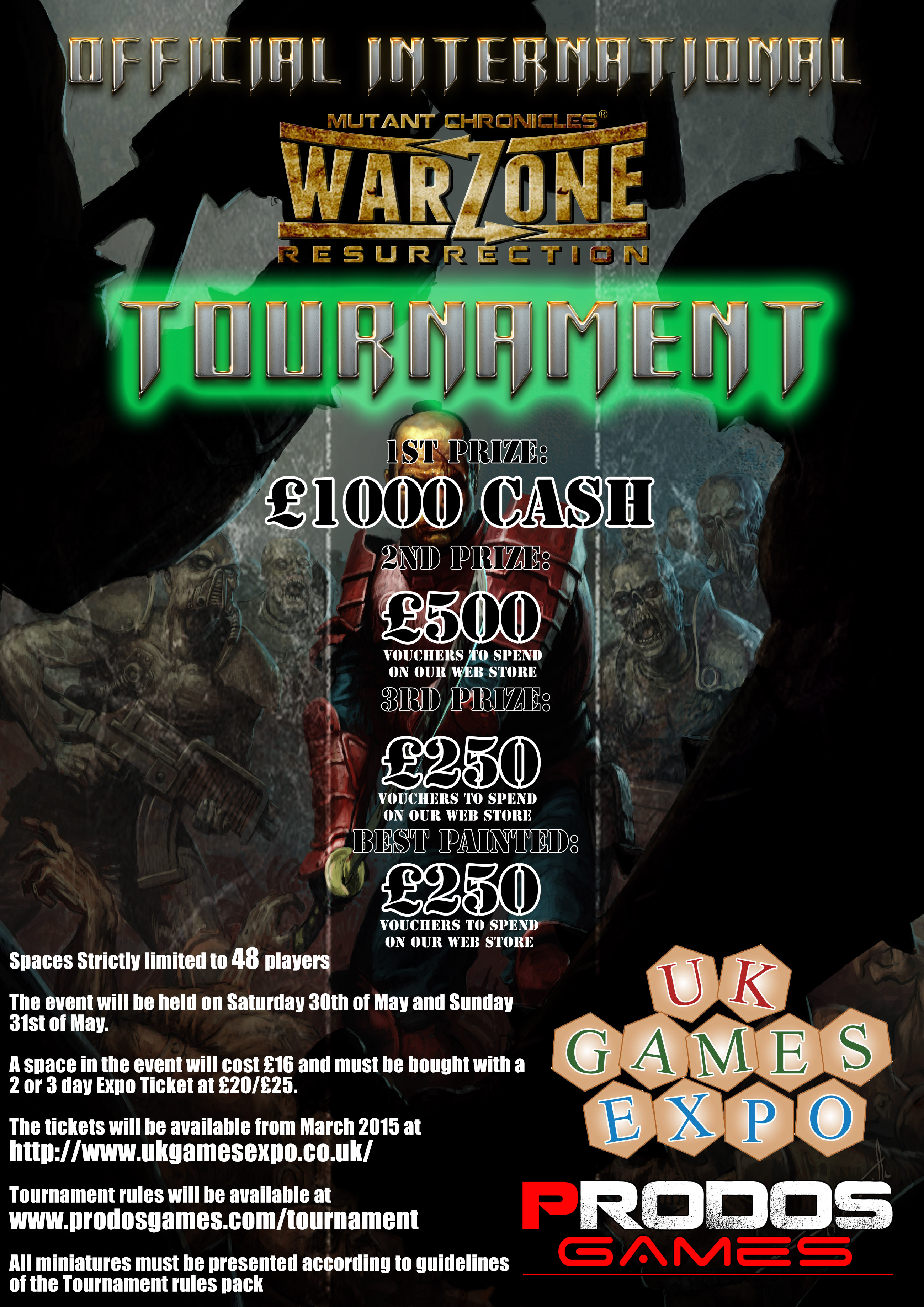 UK Games Expo 2015 Tournament Poster