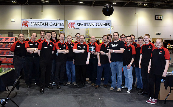 The Spartan Games Salute 2015 team
