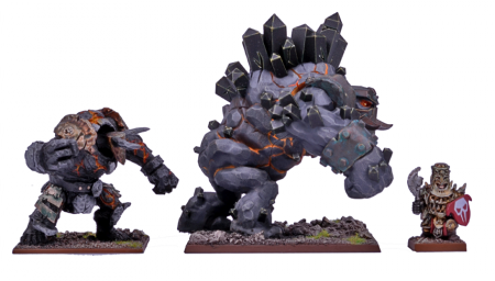 Greater Obsidian Golem scale