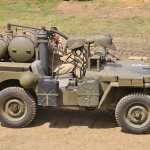 Rich Flame thrower Jeep