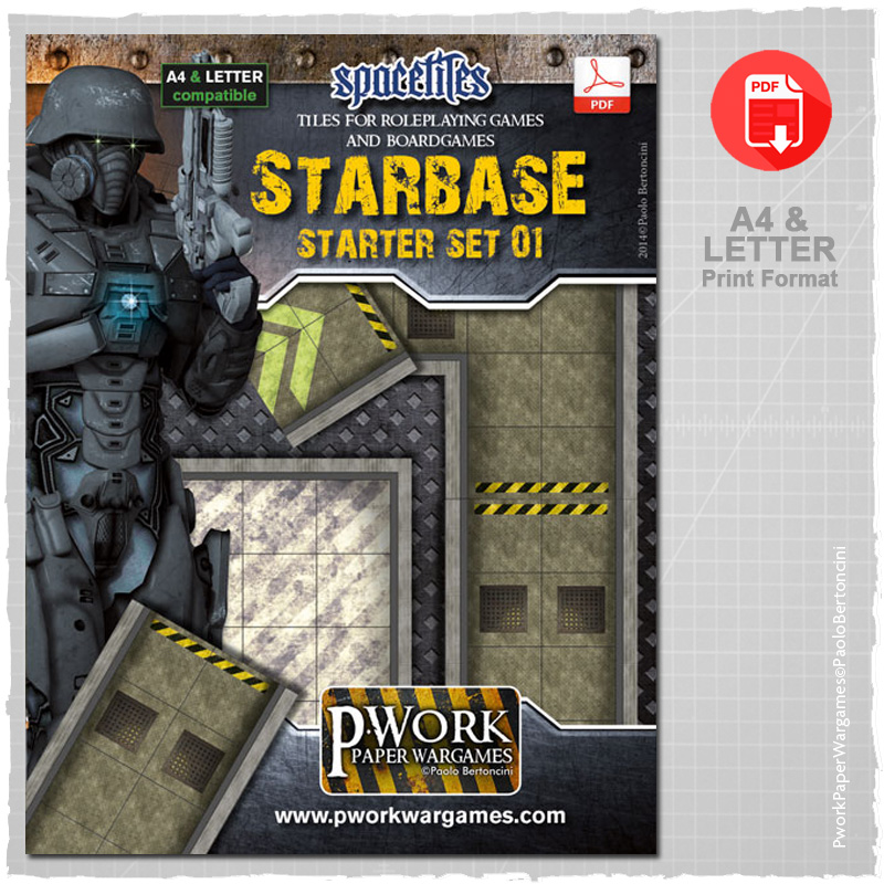 Starbase Starter and Expansion: Pwork Space Tiles Set