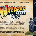 Warlord Games Day 2015 – Tickets on Sale!