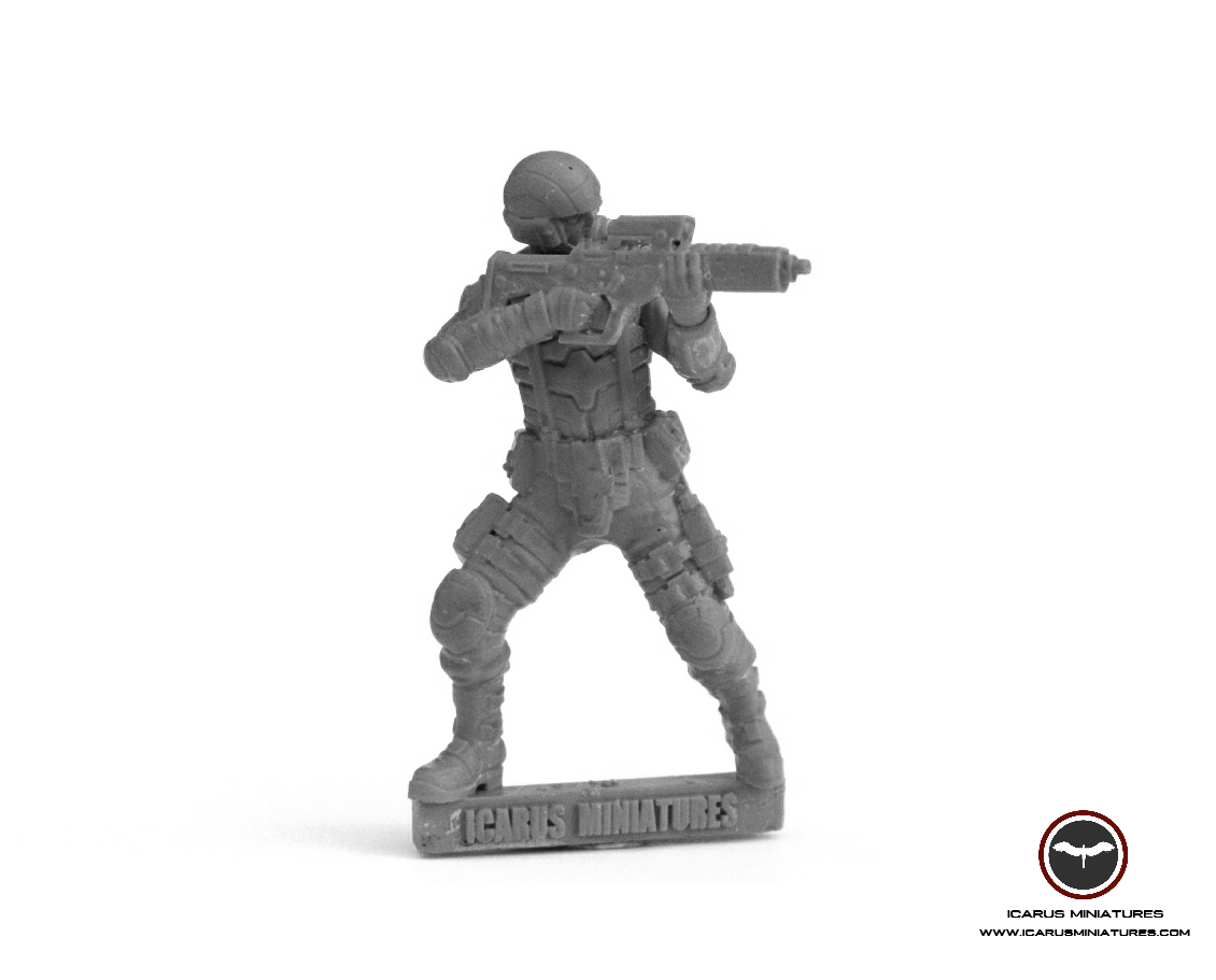 Alliance Trooper from Icarus Miniatures
