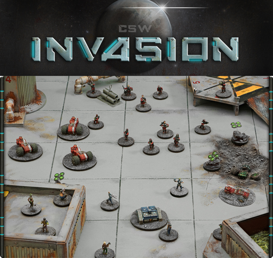 INVASION armies display