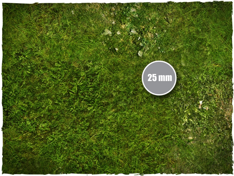 wargames miniature games play mat grass 1