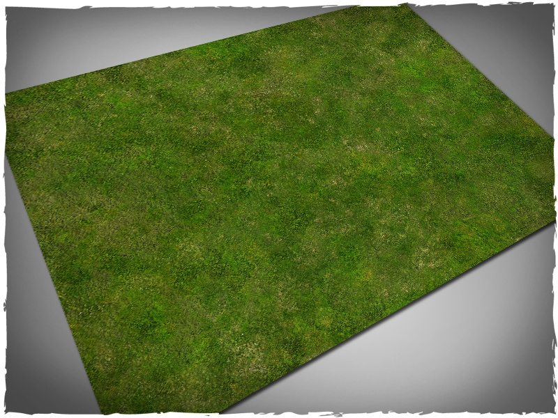 wargames miniature games play mat grass 4x6