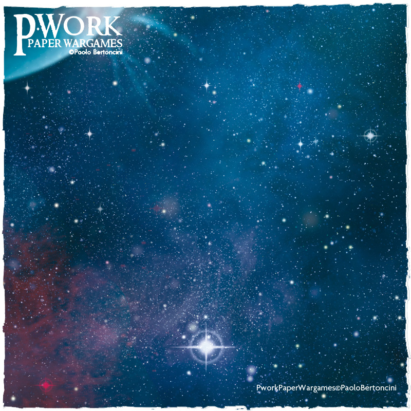 Space Sector: Pwork Wargames science fiction gaming mat