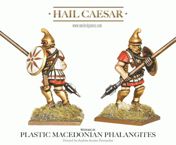 Alexandrian & Successors Infantry Hail Caesar WGH-MC-01 Macedonian Phalangites 