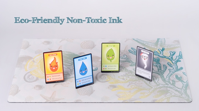 At Game Matz we print with only the highest quality eco-friendly, non-toxic ink.
