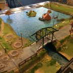 Showcase: “Action on the Scheldt” game table