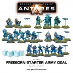 New: Beyond the Gates of Antares – Freeborn Starter Army