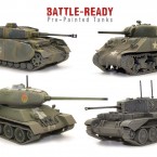 Pre-Painted: Battle Ready Tanks!