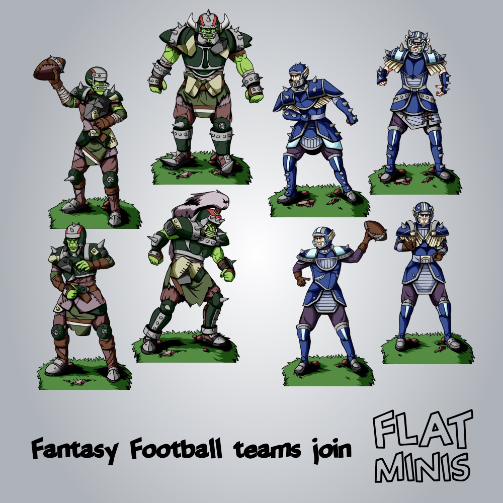fantasy-football-human-and-orc-teams
