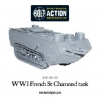 New: WWI French St Chamond Tank