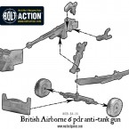 British Airborne 6 pdr anti-tank gun