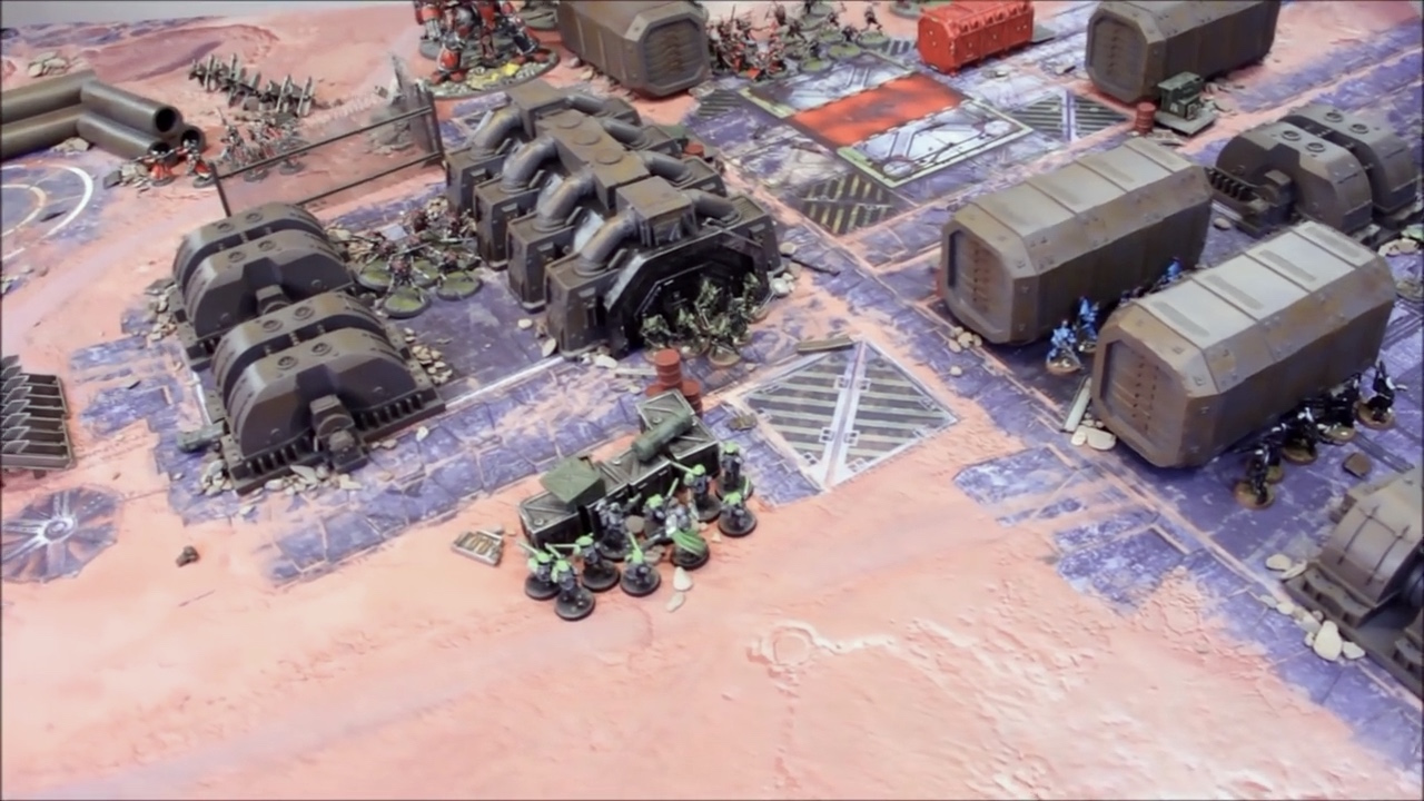 battle mat Gamemat.eu warhammer 40k wargaming terrain industrial pre-painted