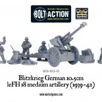 New: Bolt Action German leFH 18 howitzers