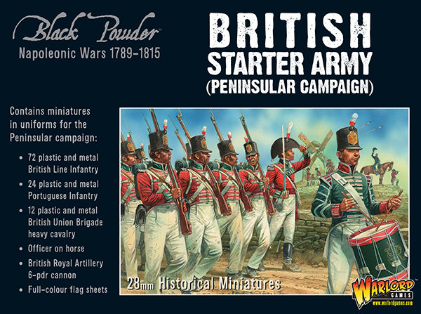 Black Powder British starter army box