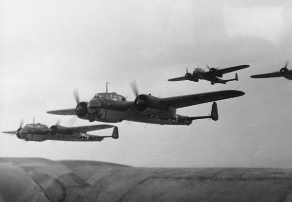 Luftwaffe Dornier 17 Light Bombers.
