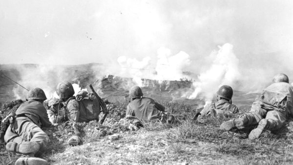 US personnel during the battle of Bataan. 